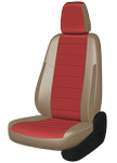 Авточехлы на CHEVROLET REZZO 2004-2010г. хетчбек,  5d Второй ряд три кресла-трансформеры, 5-подголовников (КРПБЖ)
