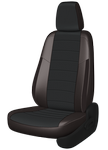 Авточехлы на CHEVROLET REZZO 2004-2010г. хетчбек,  5d Второй ряд три кресла-трансформеры, 5-подголовников (ТСПШК)