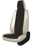 Авточехлы на CHEVROLET REZZO 2004-2010г. хетчбек,  5d Второй ряд три кресла-трансформеры, 5-подголовников (ШКПКМ)