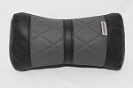 Подушка под шею в автомобиль CHEHLER Т.серо-чёрная ( Алькантара)