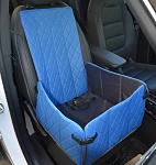 Автогамак для животных, гамак, автокресло, для перевозки, собак, кошек, в машине, животных, накидка на сидение для животных Сине-серый 2